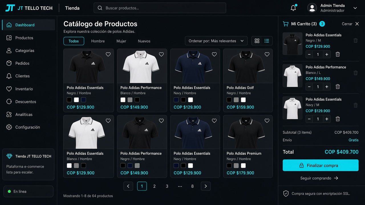 Tienda de polos Adidas