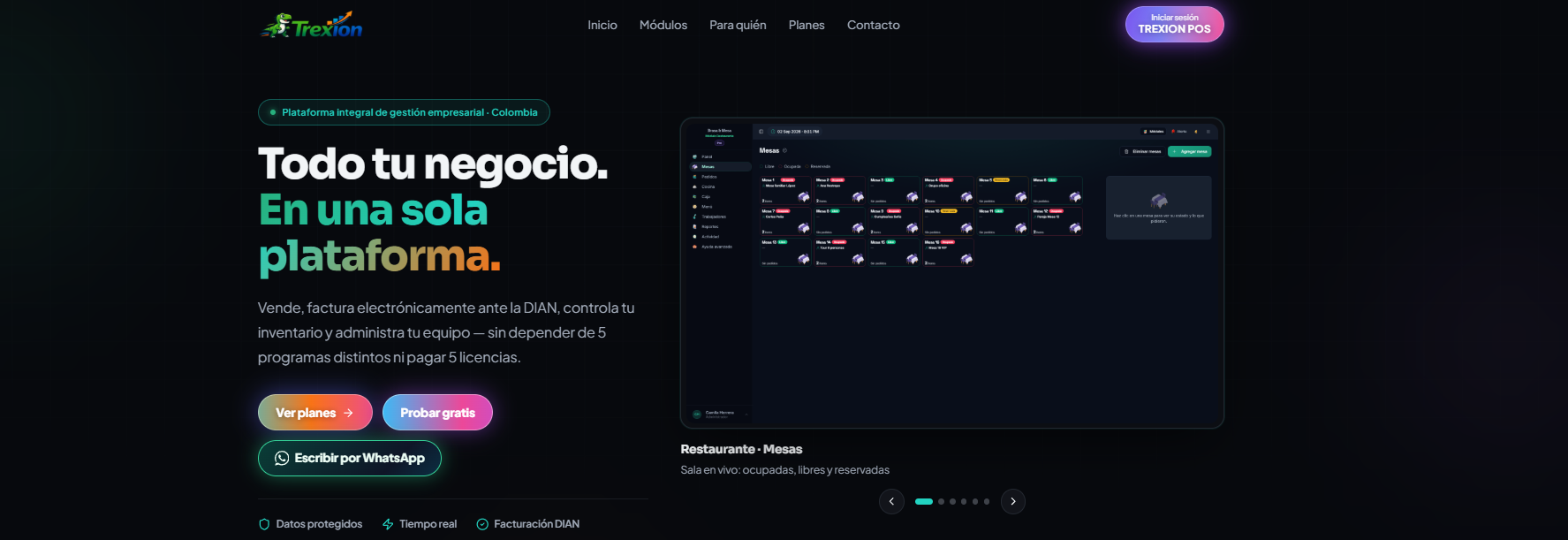 Así se ve Trexion POS
